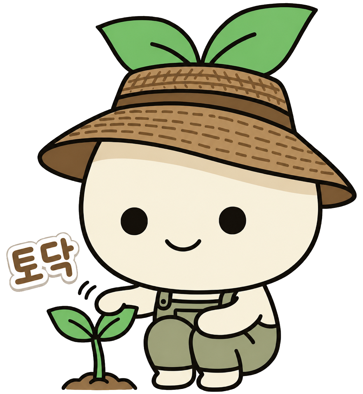 토닥토닥팜 캐릭터 토닥이